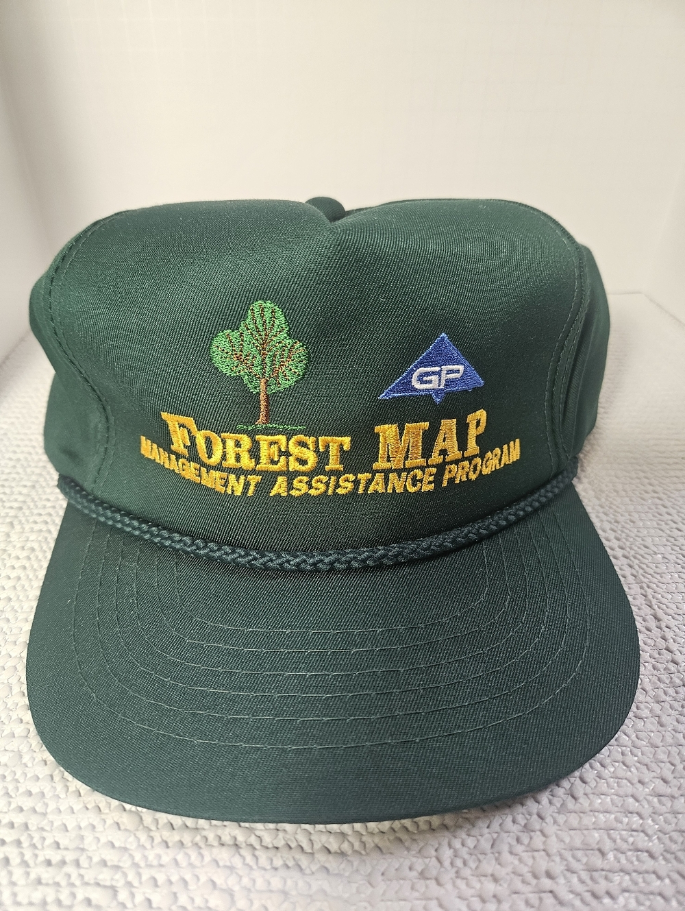 Vintage GP Georgia Pacific Snapback Hat